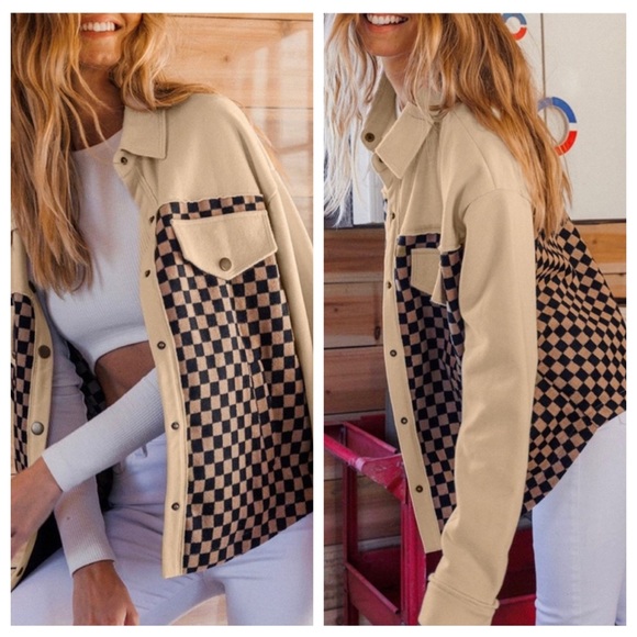 #13 Cozy Most Fabulous  Pattern Shirt Jacket - Picture 6 of 6